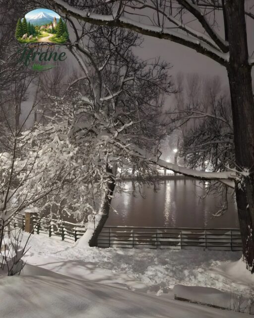 Silence and snow in Morocco’s heart. ❄️ The lake at Ifrane becomes a pure, reflective dream when the night falls and the snow settles. 🤍 A perfect moment of stillness. 🌙🌲
​Have you ever experienced the peaceful magic of Ifrane at night?
​
#Ifrane #DiscoverIfrane #Morocco #VisitMorocco #WinterInMorocco #LittleSwitzerland #SnowyNight #NatureAesthetic #TravelPhotography #AtlasMountains
